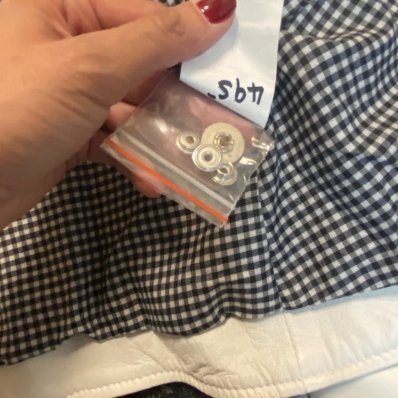 Moose Knuckles White Moto Real Leather Jacket Size S - Picture 5 of 7